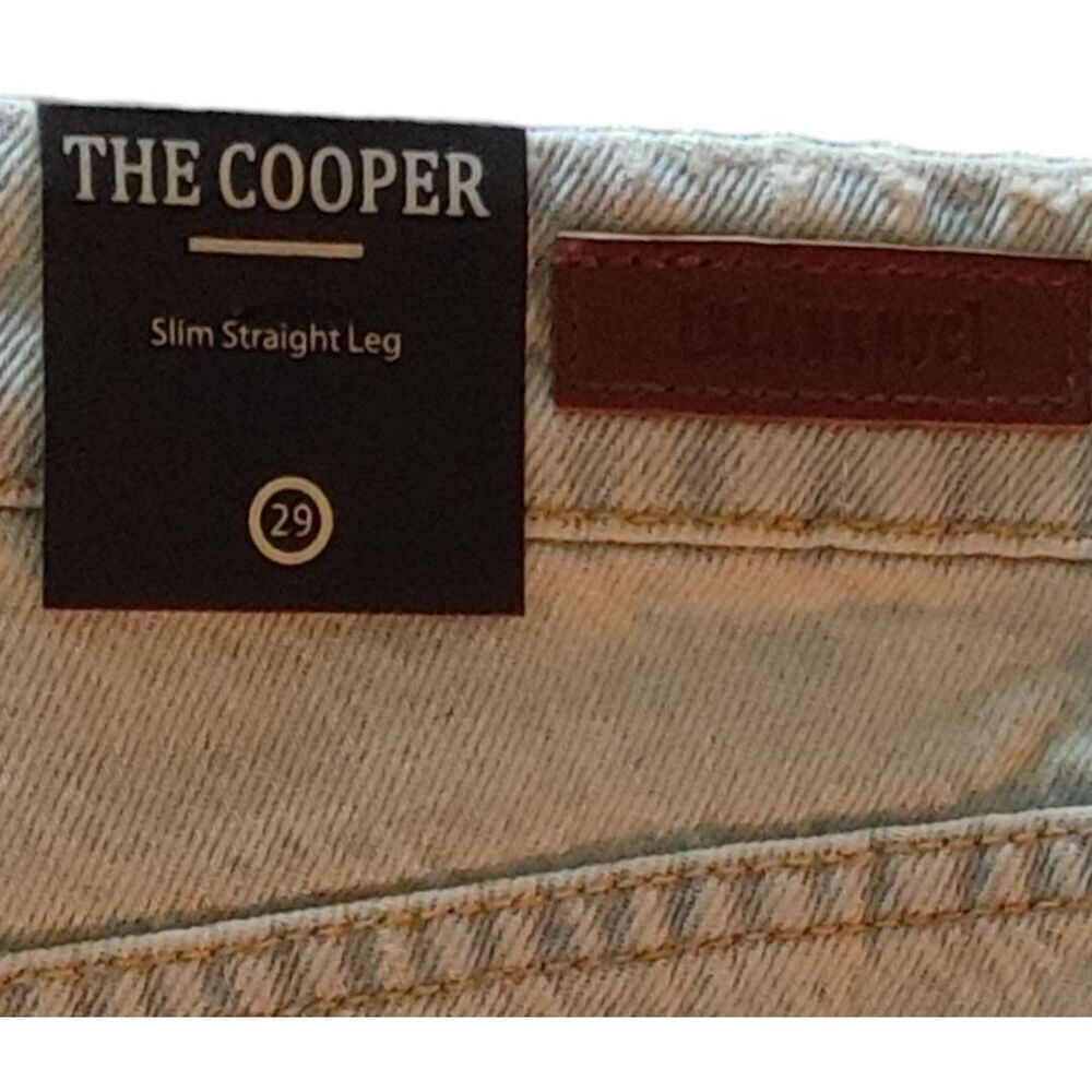 BLANKNYC The Cooper Light Wash Slim Straight Slit Jeans Sz 29 32” Classic 90s - Picture 6 of 7